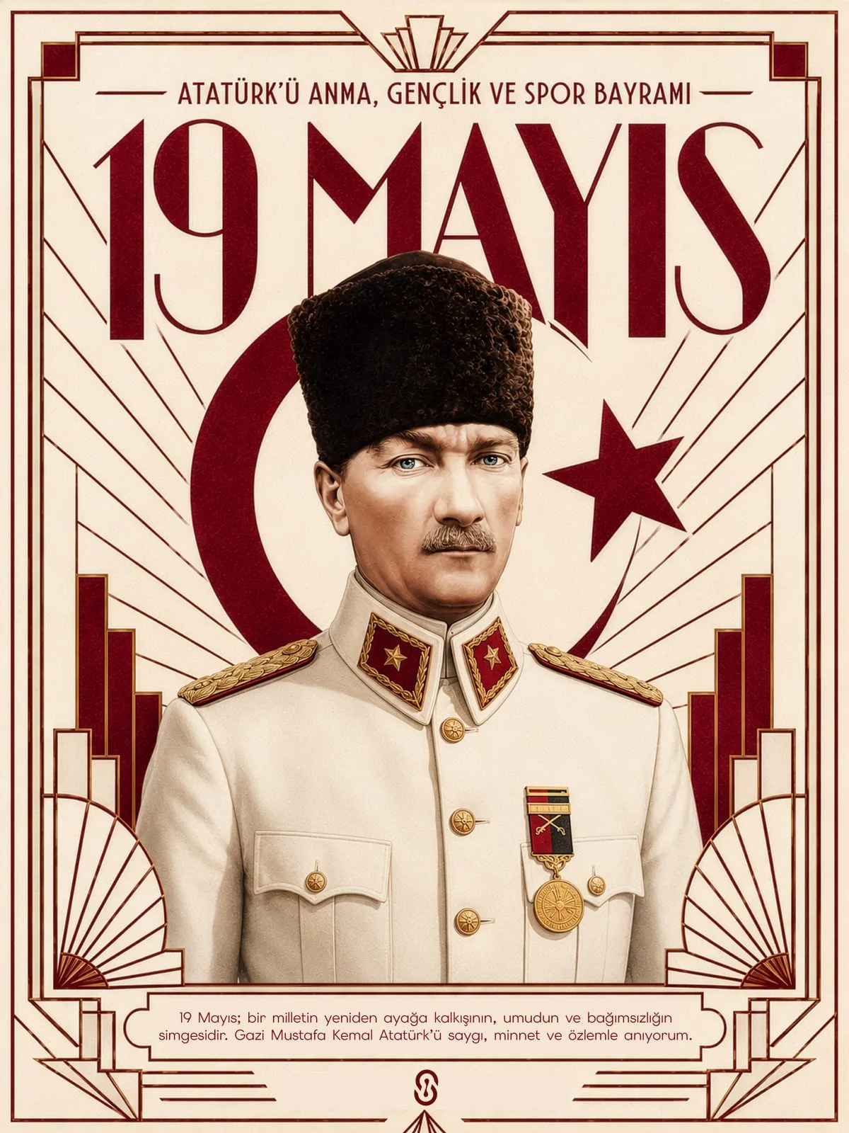 19 Mayıs — Retro afiş