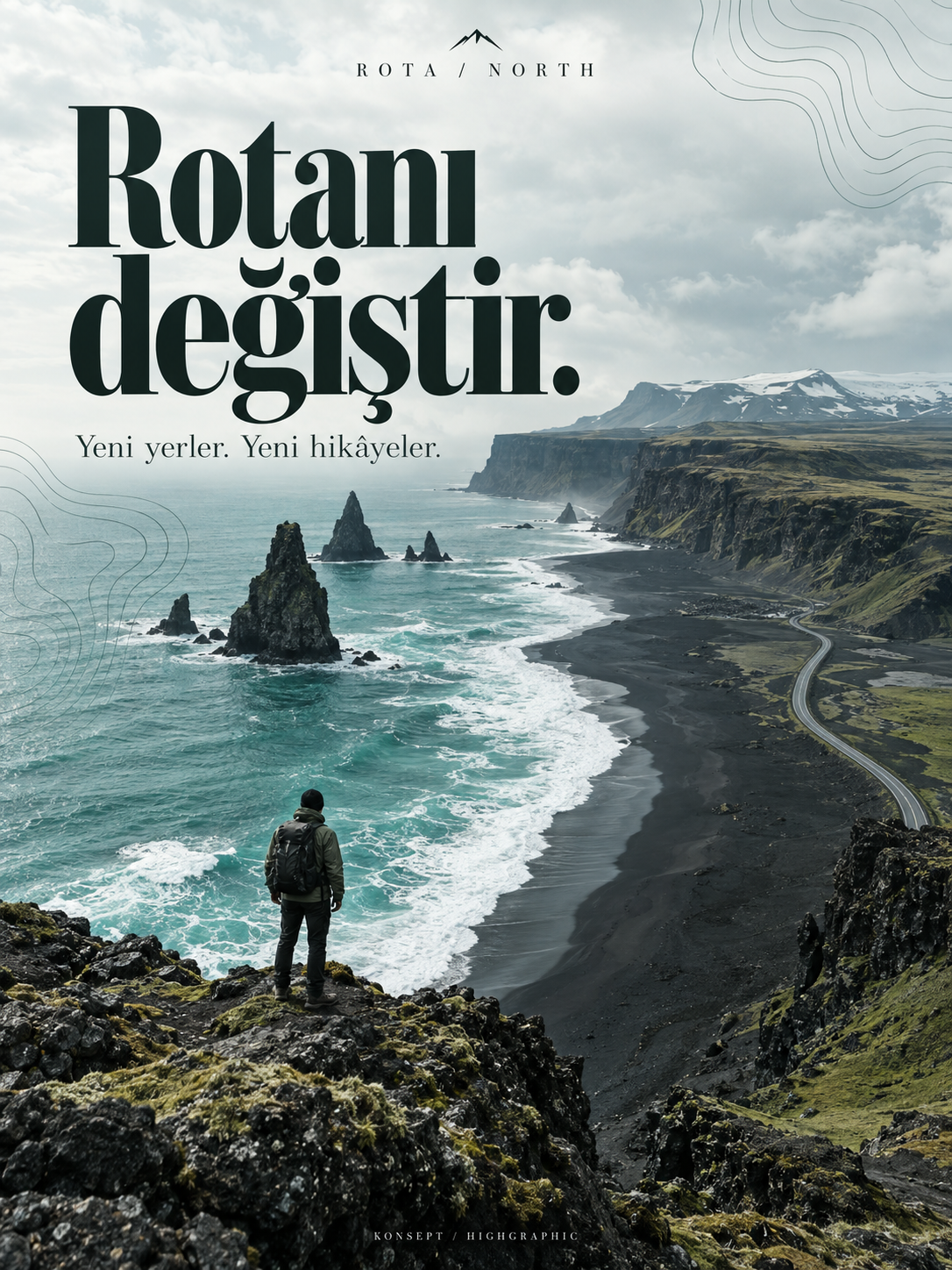 Rota / North , Rotanı Değiştir